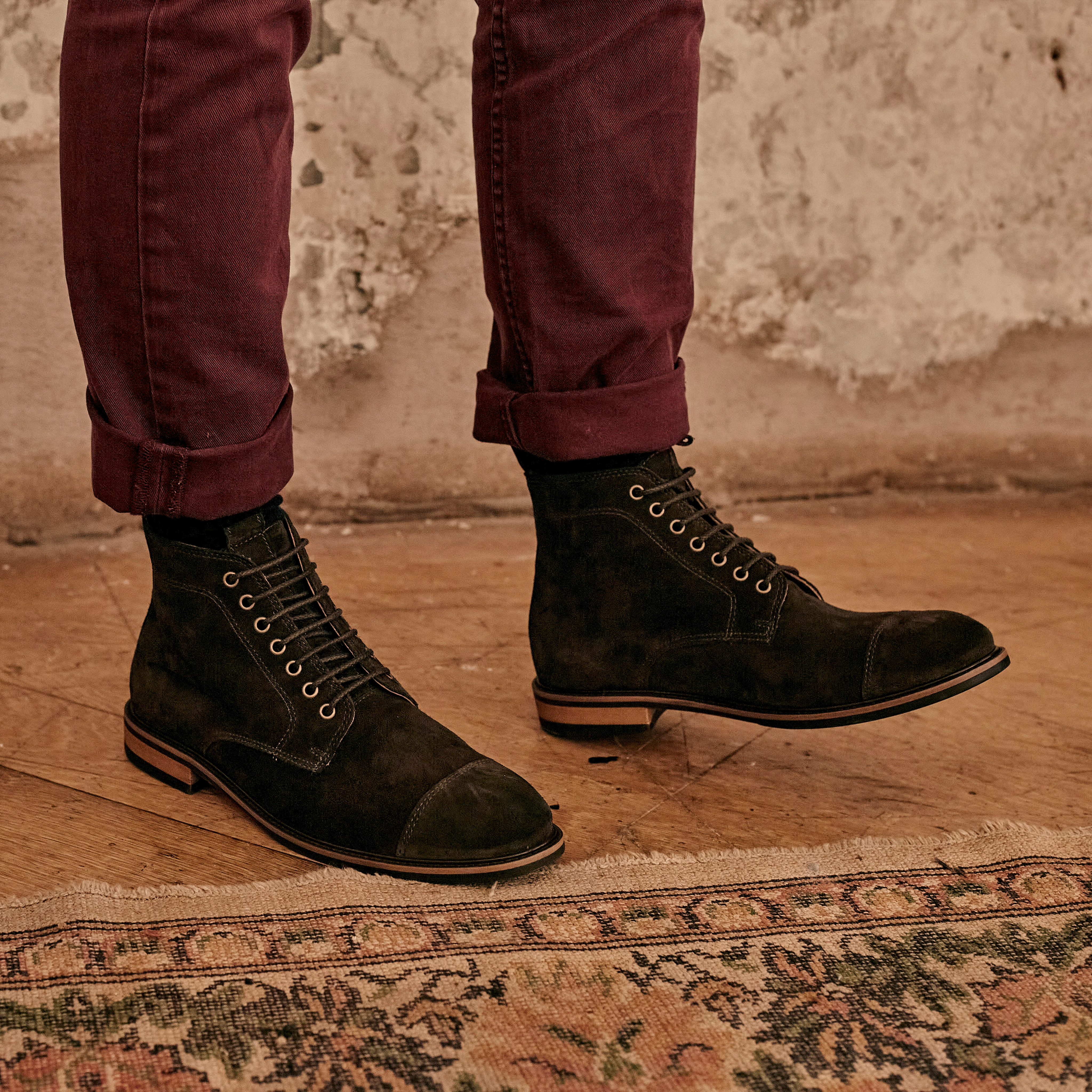 TASKER // EBONY-Men's Boots